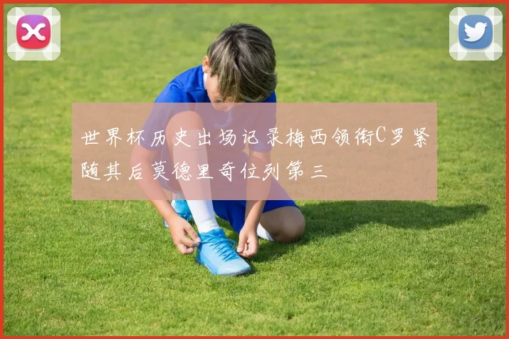 世界杯历史出场记录梅西领衔C罗紧随其后莫德里奇位列第三